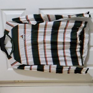 Stripped maloja shirt